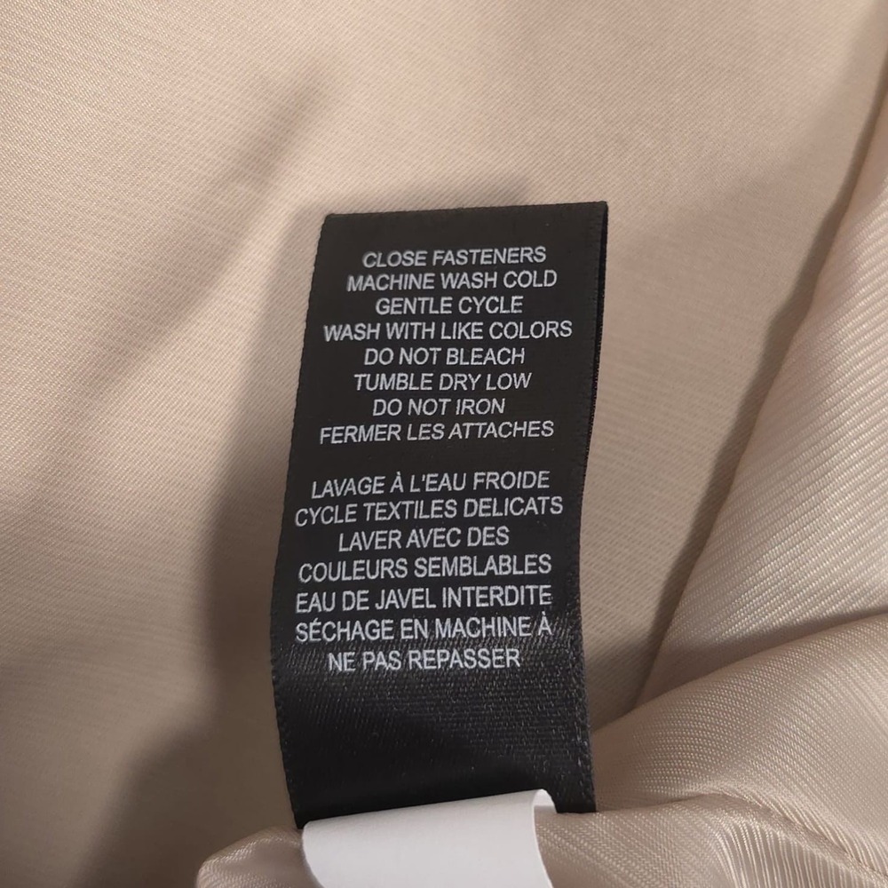 Sam Edelman‎ NEW Trench Coat Women's MEDIUM Double Breasted M11380 INO BIRCH - Picture 11 of 11